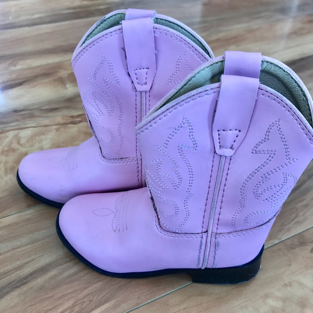 Size 6 Pink Cowboy Boots